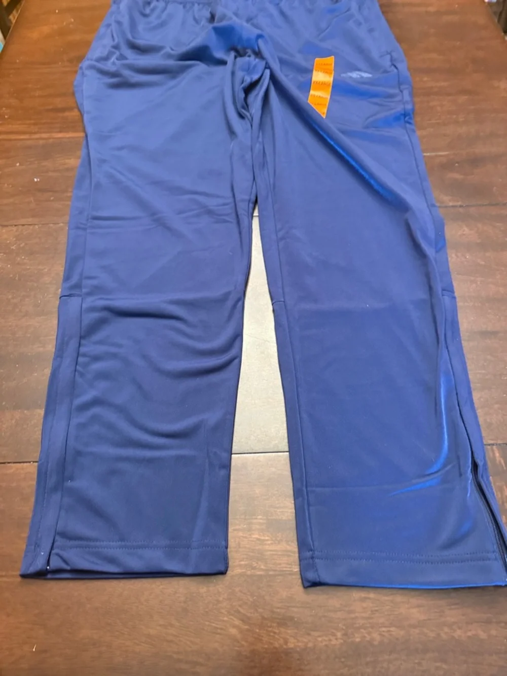 adidas Mens Navy Track Joggers. New. Size XXL. Inseam 31 - Picture 6 of 13